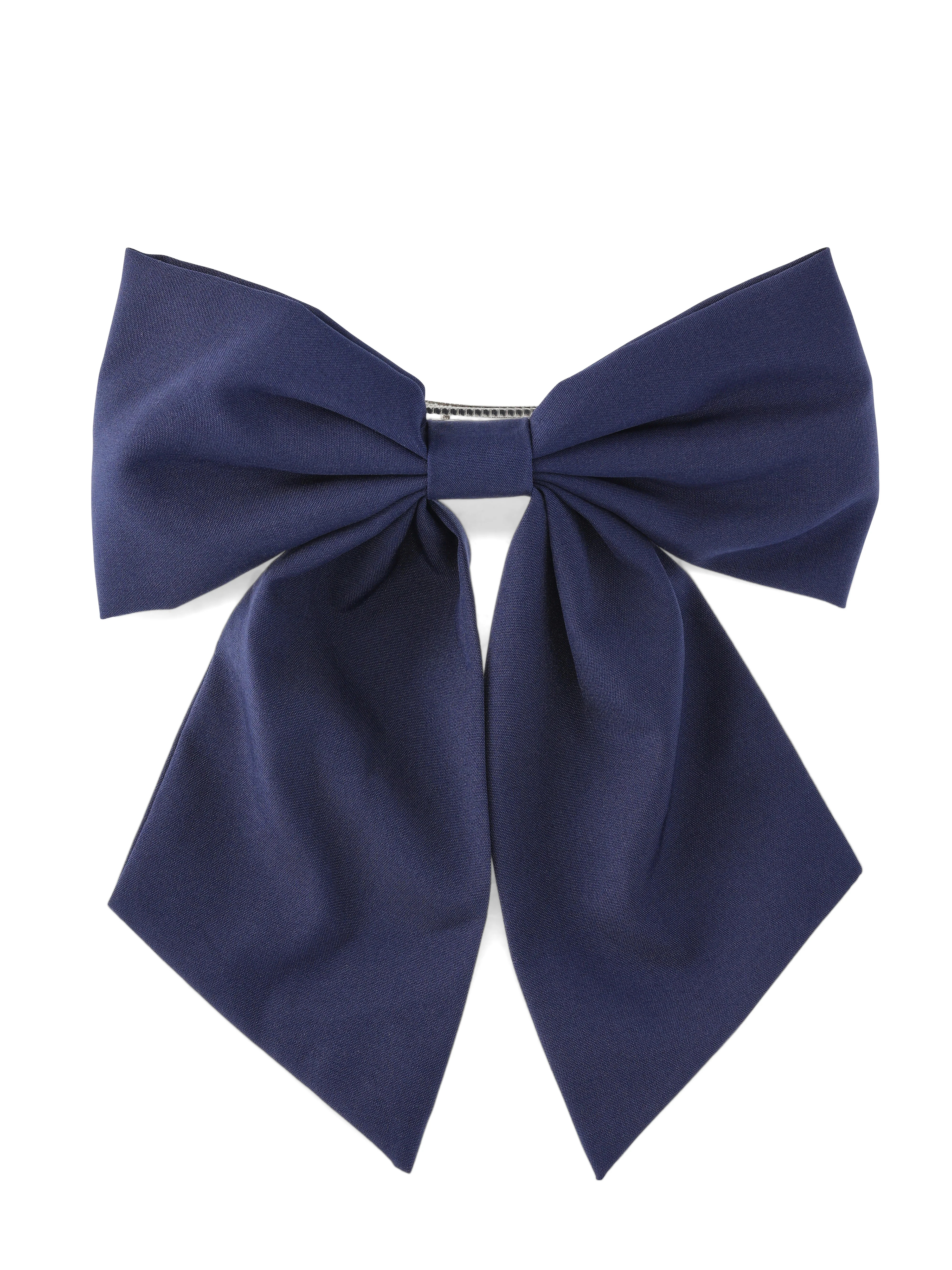 No Boundaries Solid Color Bow Barrette | Walmart (US)