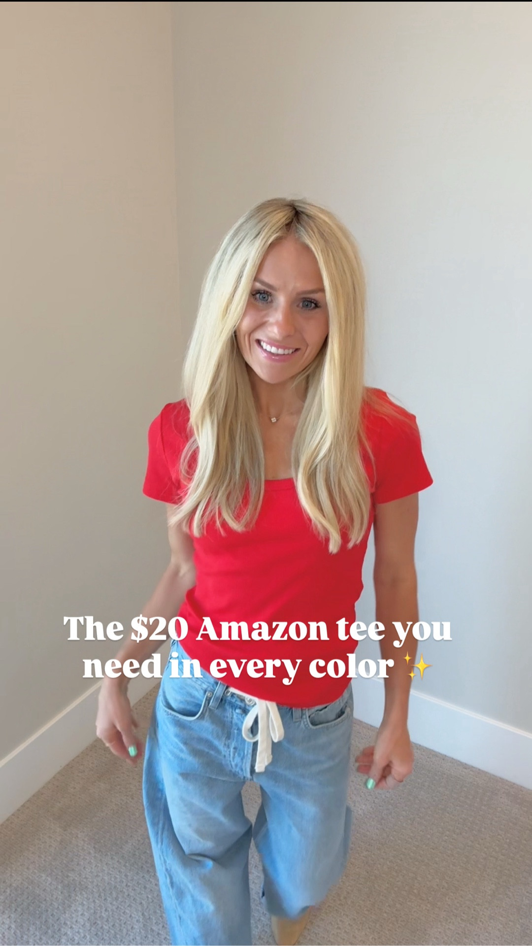 the BEST $20 Amazon Tee ✨

Literally the PERFECT Tee! If I had to pick one shirt to wear everyday it would be this one! It come in short & long sleeve + almost every color you could dream of!!✨

#LTKFindsUnder50