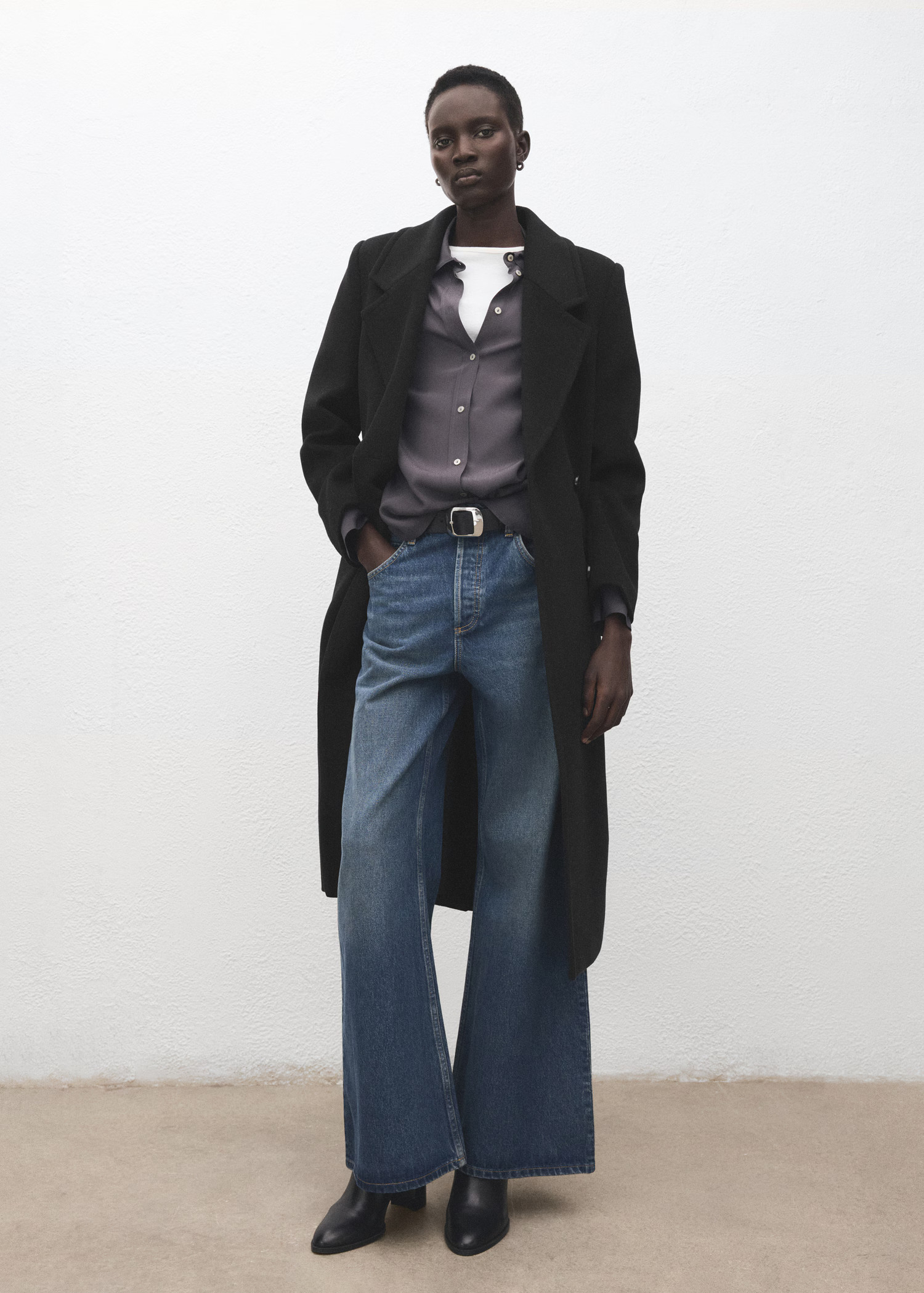 Double-breasted wool coat | Mango (US/MX/AU)