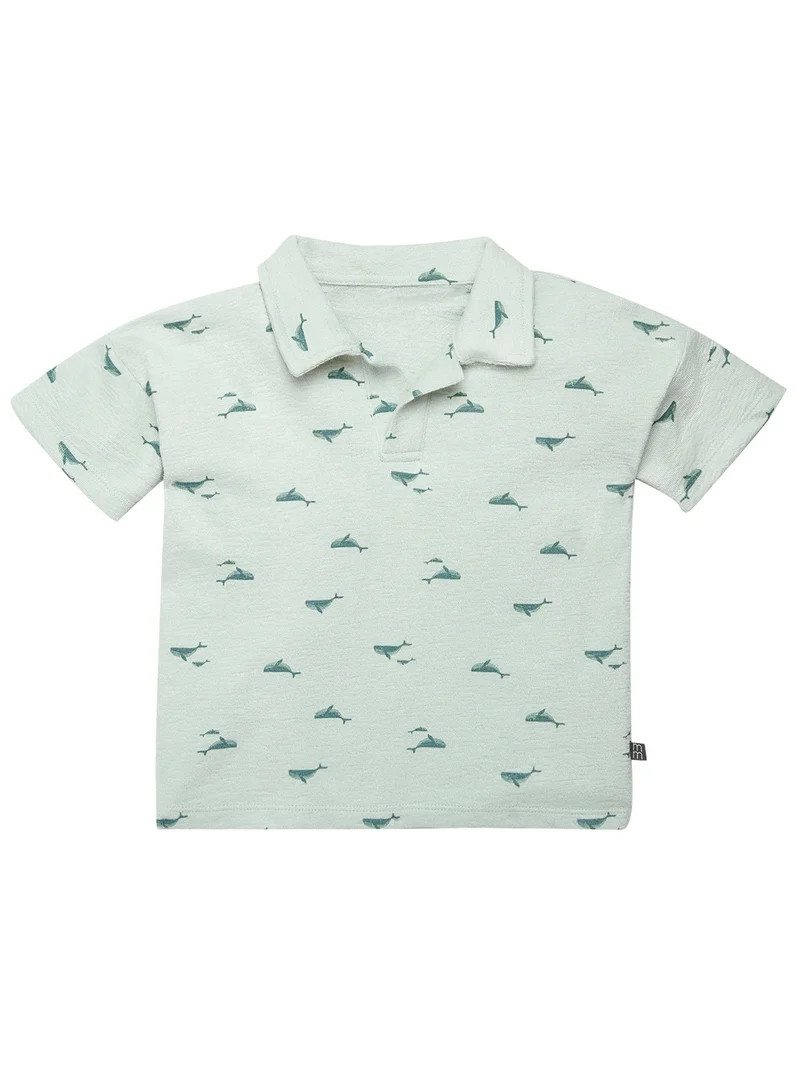 Modern Moments by Gerber Toddler Boy Jonny Collar Shirt and Short Outfit Set, 2-Piece, 12 Months ... | Walmart (US)