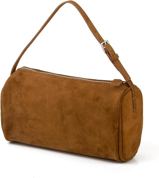 DONNAIN Suede Bag for Women Leather Crossbody Bag for Ladies, Crossbody Suede Handbag with Retrac... | Amazon (UK)