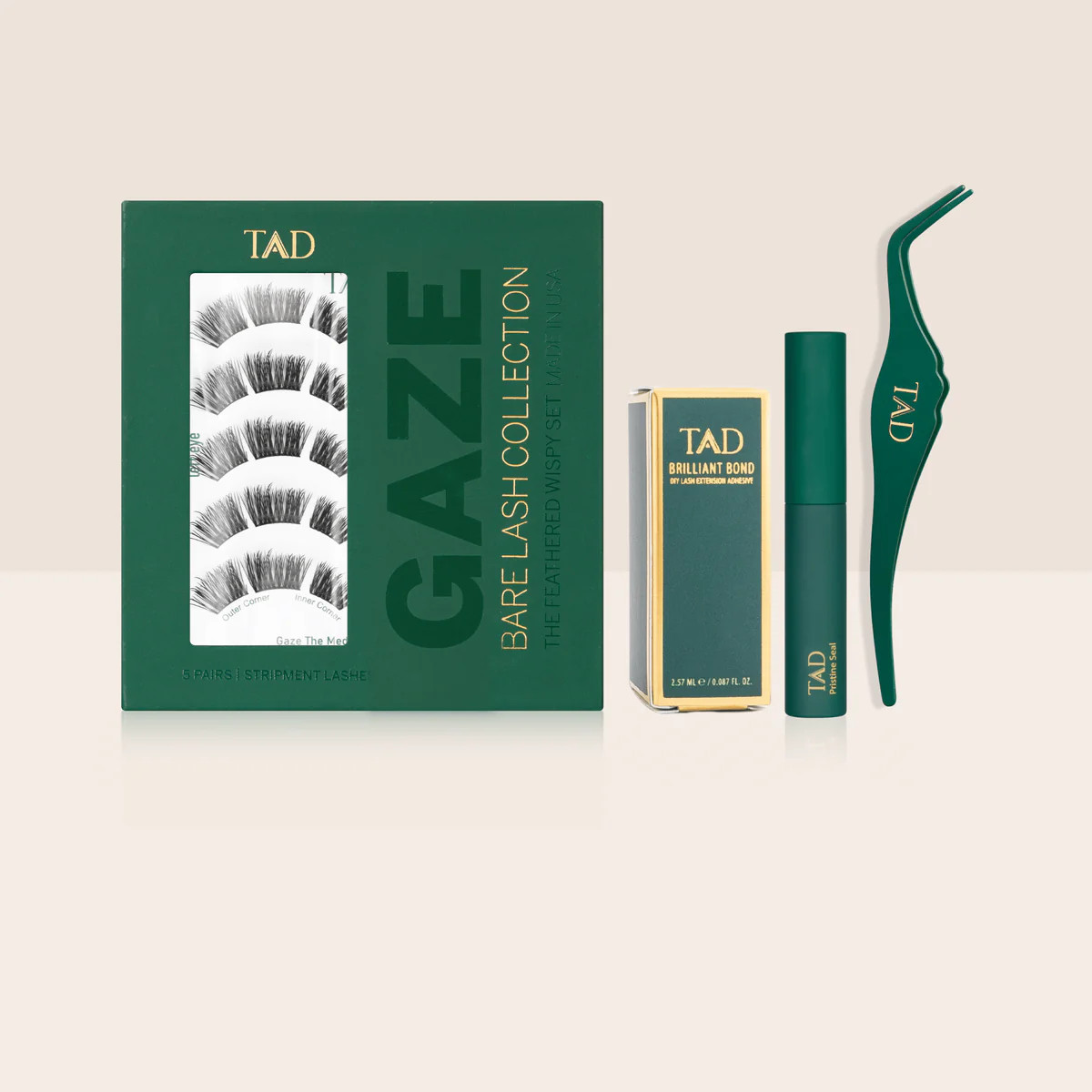 Stripment Lash Intro Kit | Gaze or Muse or Lush (5 Pairs Stripments) | TAD Beauty