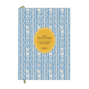 Papier Lined Notebook Into the Garden | The Container Store