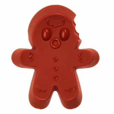 BARK Howly Jowly Holidays Gingergnaw Man Food Shaped Dog Toy | Target