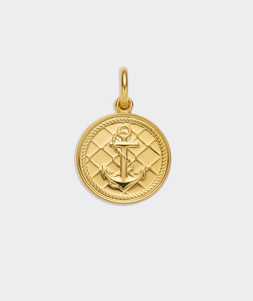 Colby Davis Small Anchor Pendant | vineyard vines