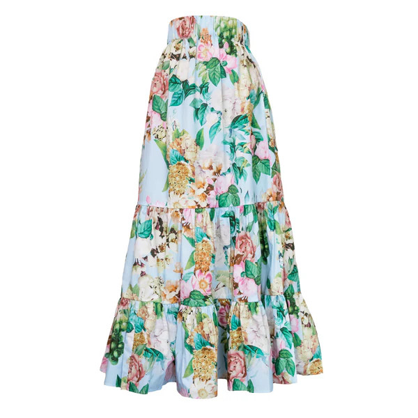 Chase Skirt, Botanical Cornucopia Dew | The Avenue