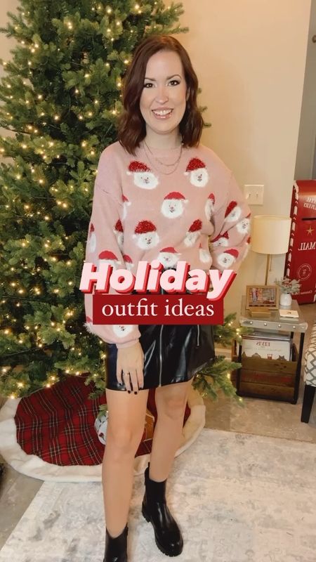 Holiday Outfit Ideas ❤️🎄 from EvalessSale Sale Sale 

#LTKHoliday #LTKHolidaySale #LTKSeasonal