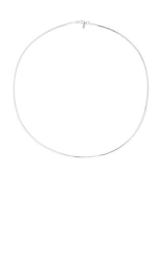 Zeina Slim Chain in Platinum | Revolve Clothing (Global)