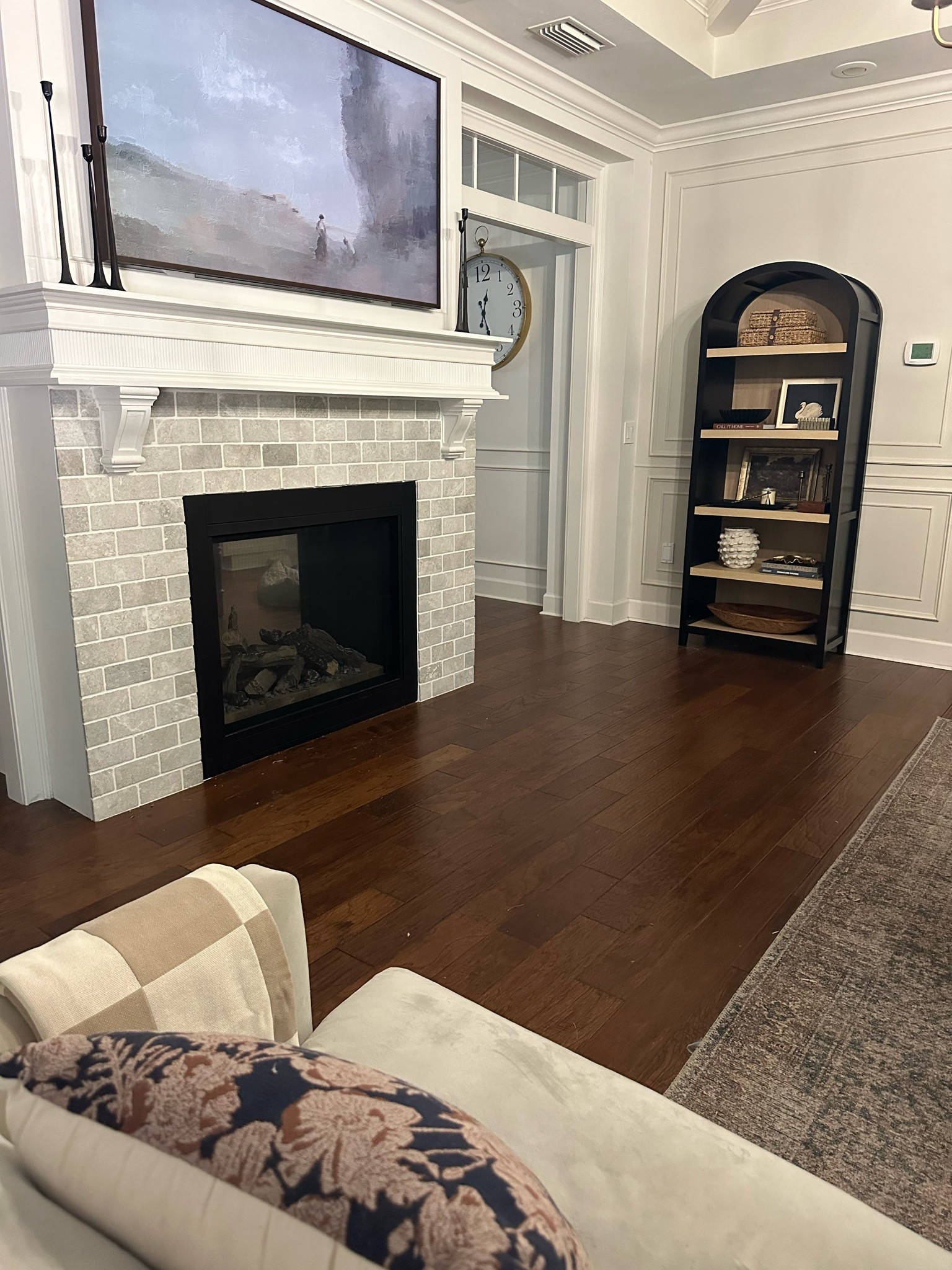 Family, living, great room decor, styling, drapes, curtains, arched bookcase, frame tv, pillows

#LTKSaleAlert #LTKFindsUnder50 #LTKSeasonal