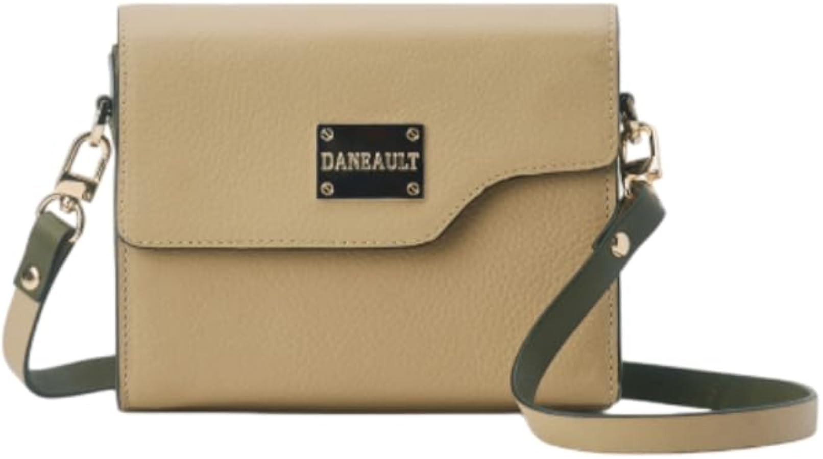 Small Reversible Leather Purse - The Robbie - 2-in-1 Dual-Color Leather Handbag - Women\u2019s Cr... | Amazon (US)
