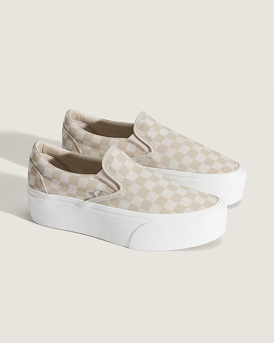 Classic Slip-On Platform Checkerboard Shoe | Vans (US)