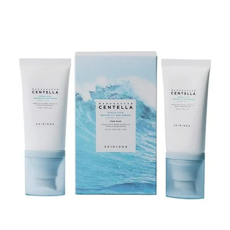 Skin 1004 - Madagascar Centella Hyalu-Cica Water-Fit Sun Serum Twin Pack (2 x 50ml) | Walmart (US)