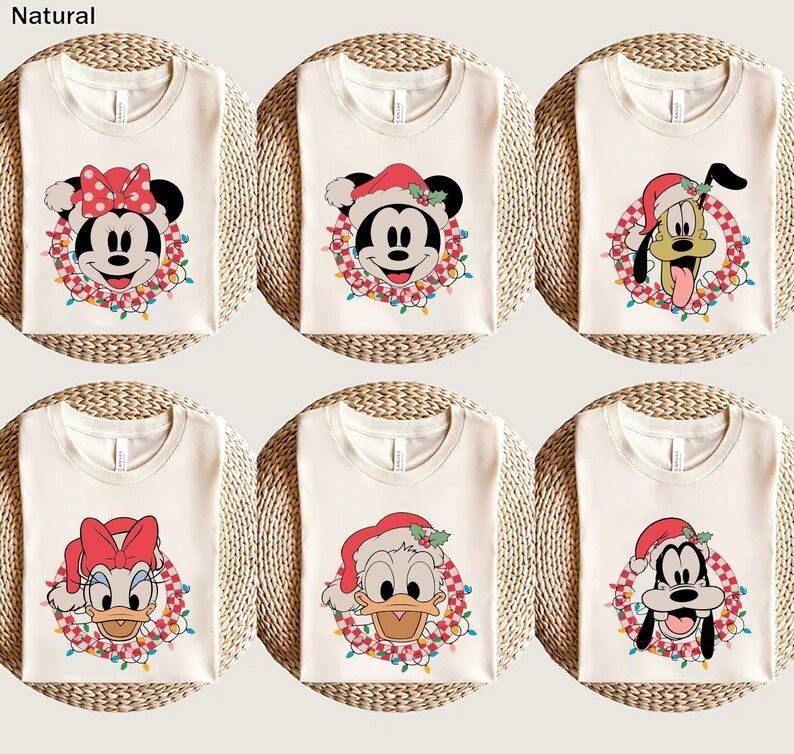 Retro Mickey and Friends Christmas Shirt Christmas Family - Etsy | Etsy (US)