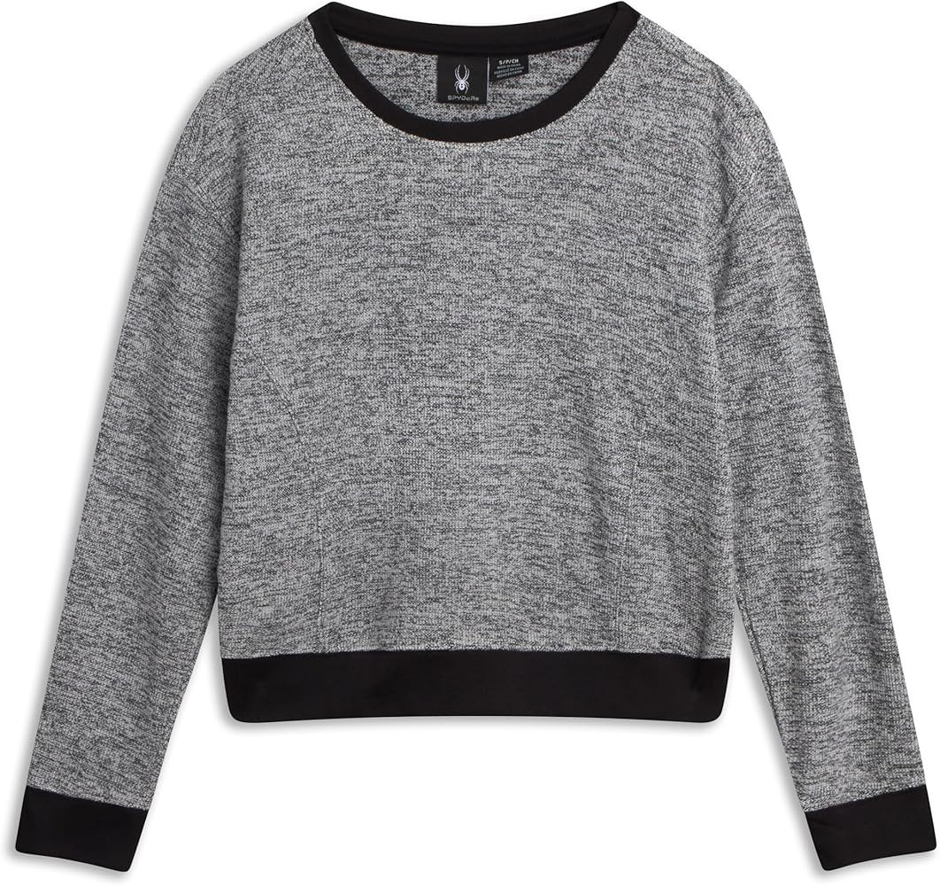 Spyder Womens Sweaters - Super Soft Terry Fleece Crewneck Pullover Sweaters for Women - Breathabl... | Amazon (US)