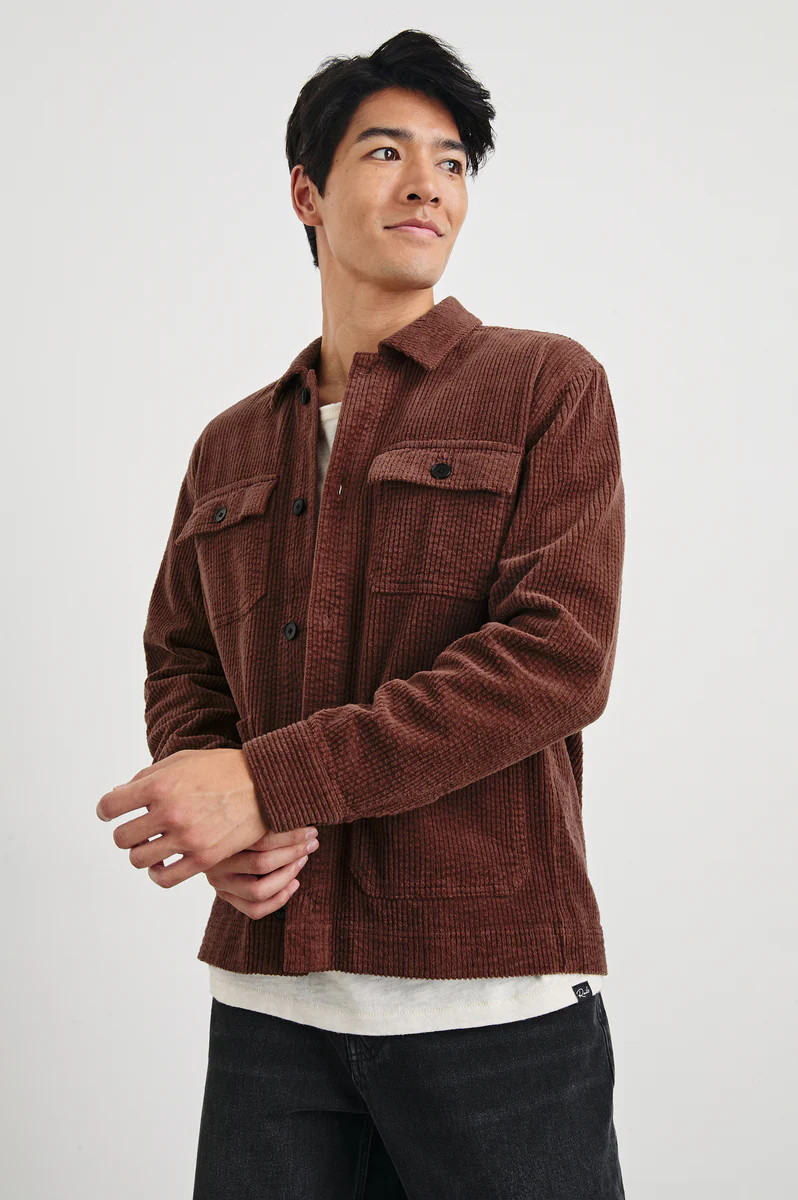 FRANKLIN JACKET - BRICK | Rails