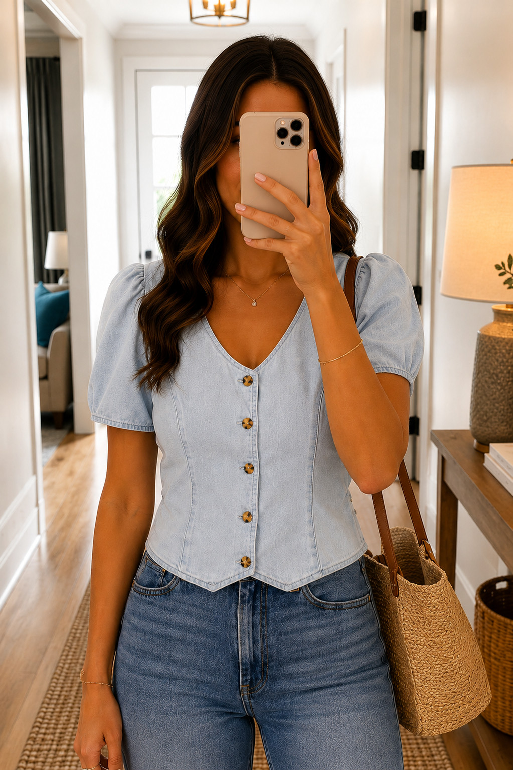 Levi's Sale is so good today! 🤍 This short sleeve denim blouse is on sale for just $30 and it's one of those pieces you'll wear on repeat. It also comes in white and green, and I've linked both colors plus more of my favorite Levi's sale finds in my LTK.

Happy shopping! ✨

#Levis #LevisSale #DenimTop #DenimBlouse #SaleAlert #EverydayStyle #CapsuleWardrobe #FallTransition #LTKStyle #LTKFinds 

 #LTKSaleAlert