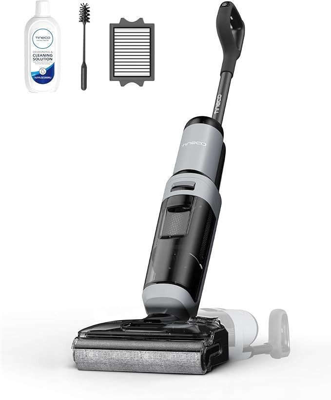 Tineco Floor ONE i5 Stretch Wet Dry Vacuum Cleaner, Vacuum & Mop in One Step, 20kpa Powerful Suct... | Amazon (US)