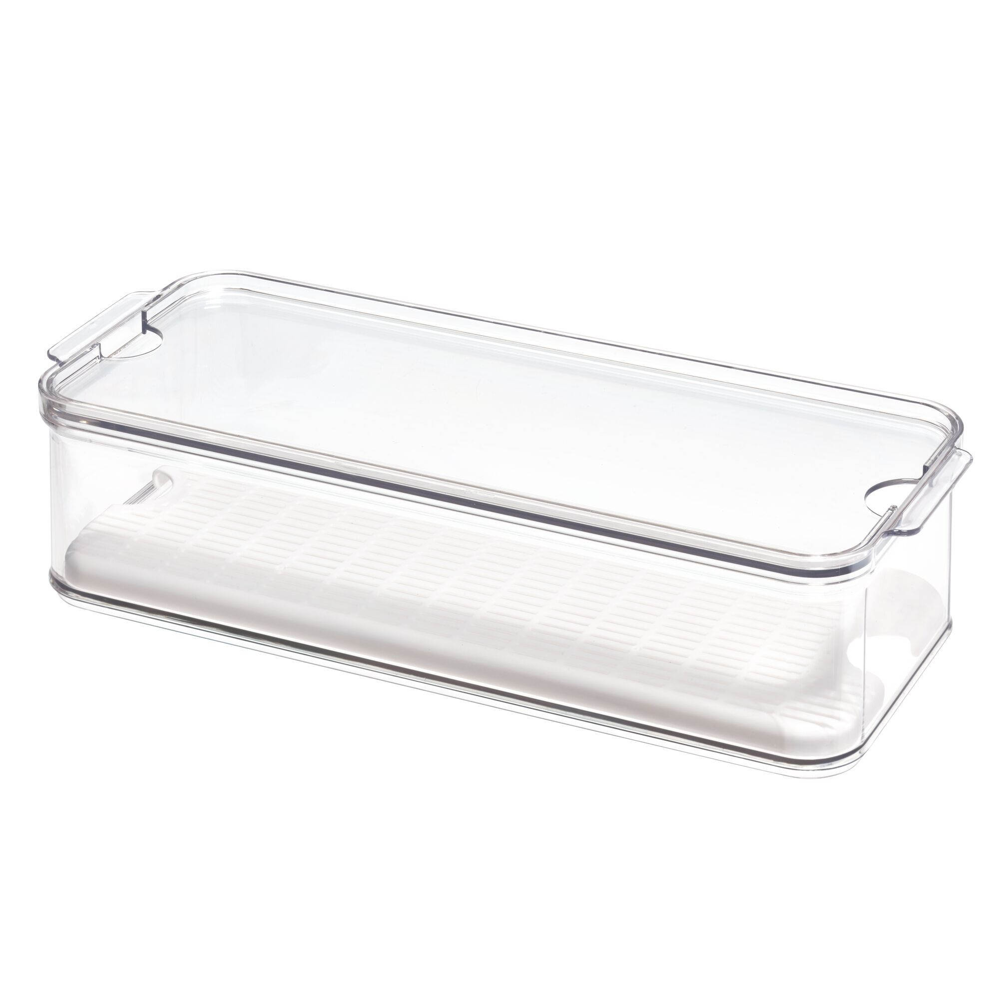 iDesign Produce Fridge Bin made with Recycled Plastic | Grove