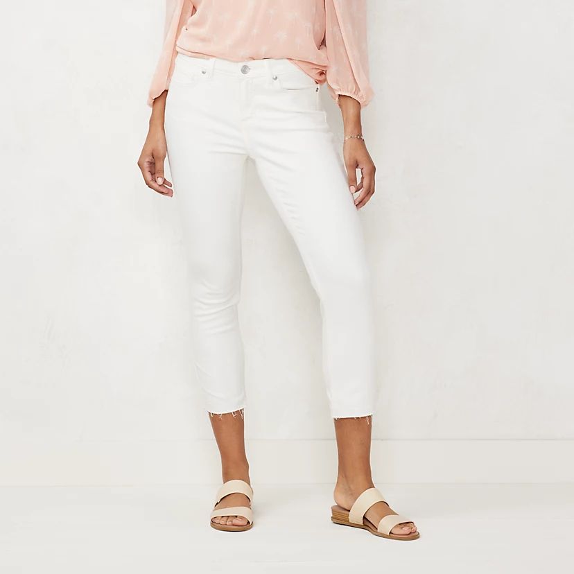 Women's LC Lauren Conrad Feel Good The Skinny Crop Jeans | Kohl's