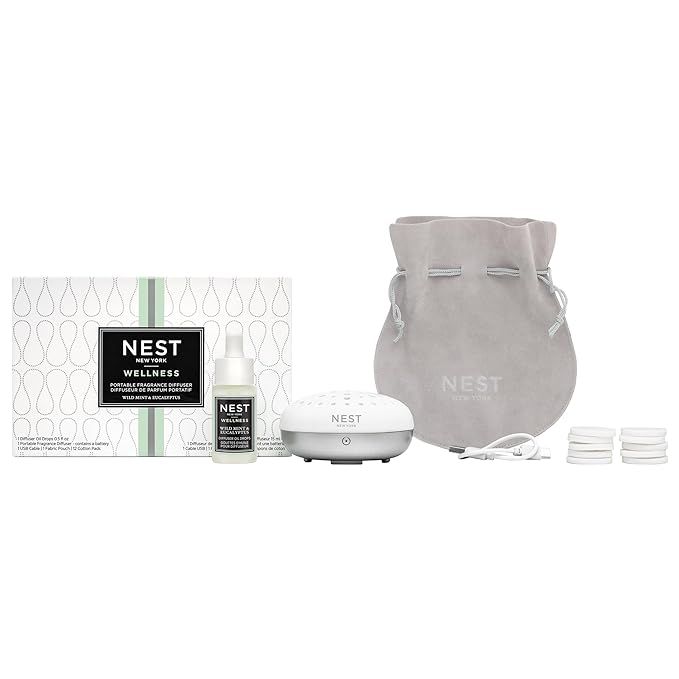NEST New York Wild Mint & Eucalyptus Portable Scent Diffuser | Amazon (US)