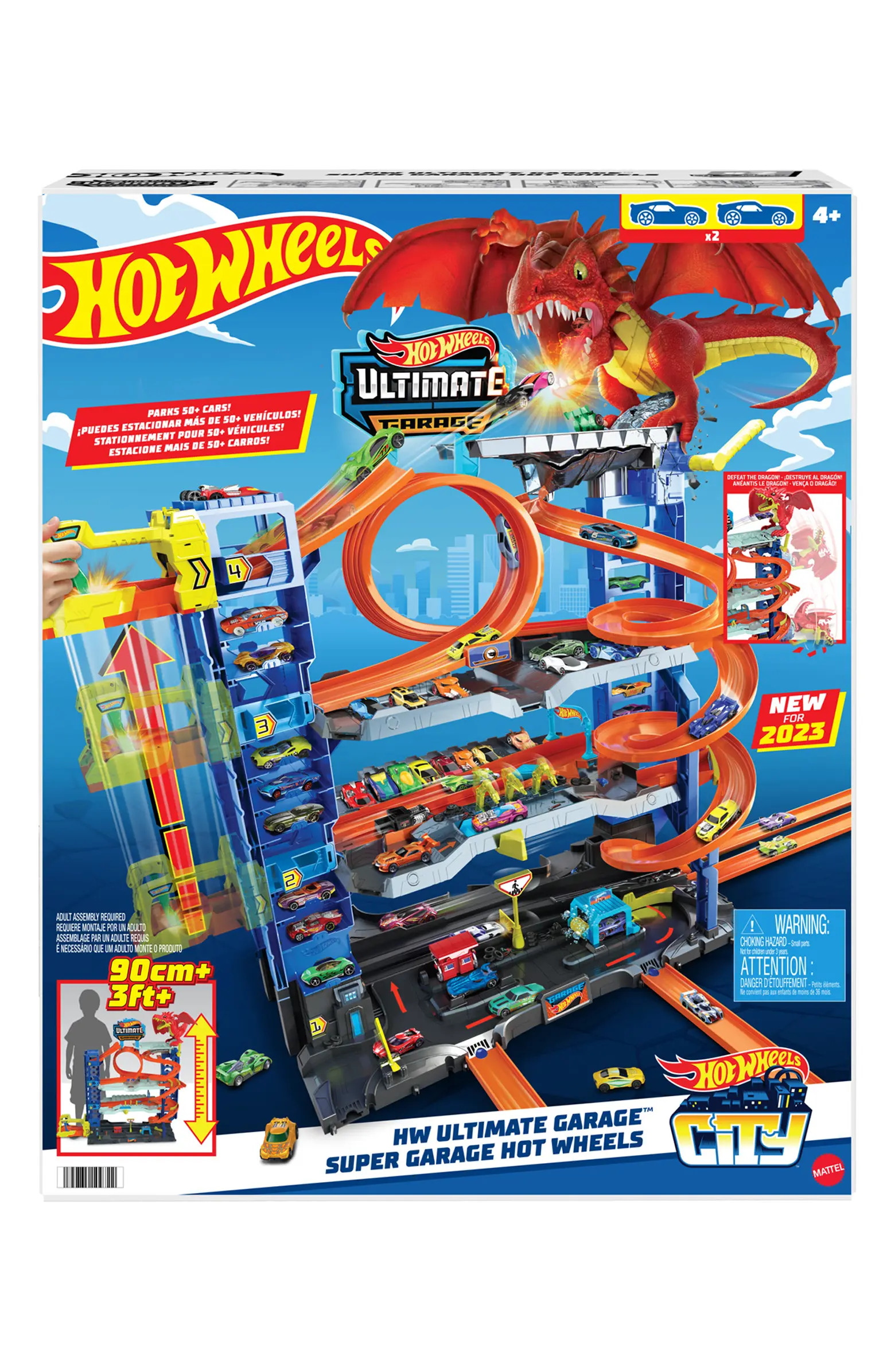 Hot Wheels® 25-Piece City Garage Drag | Nordstrom