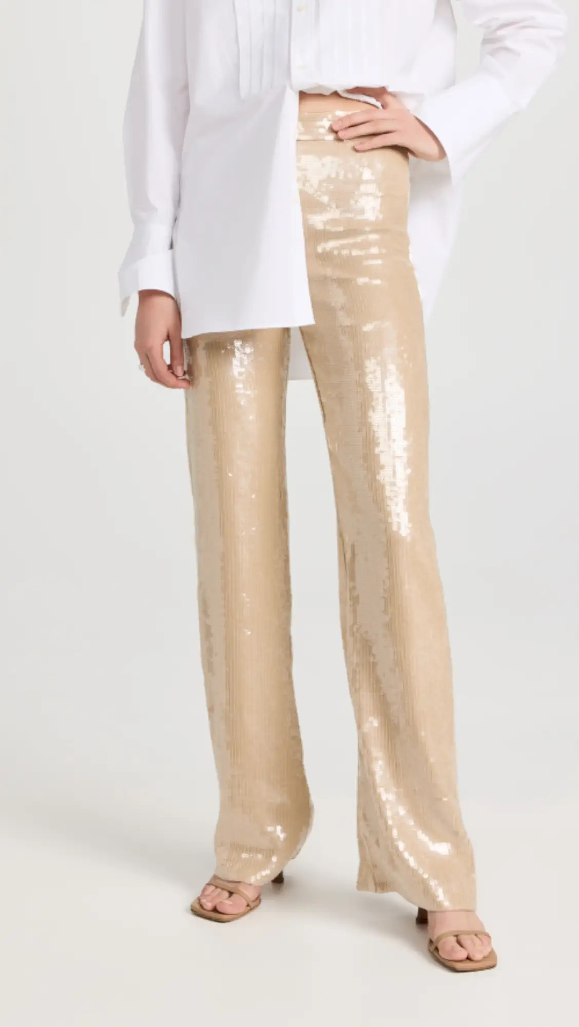 Nili Lotan Yseult Sequins Pants | Shopbop | Shopbop