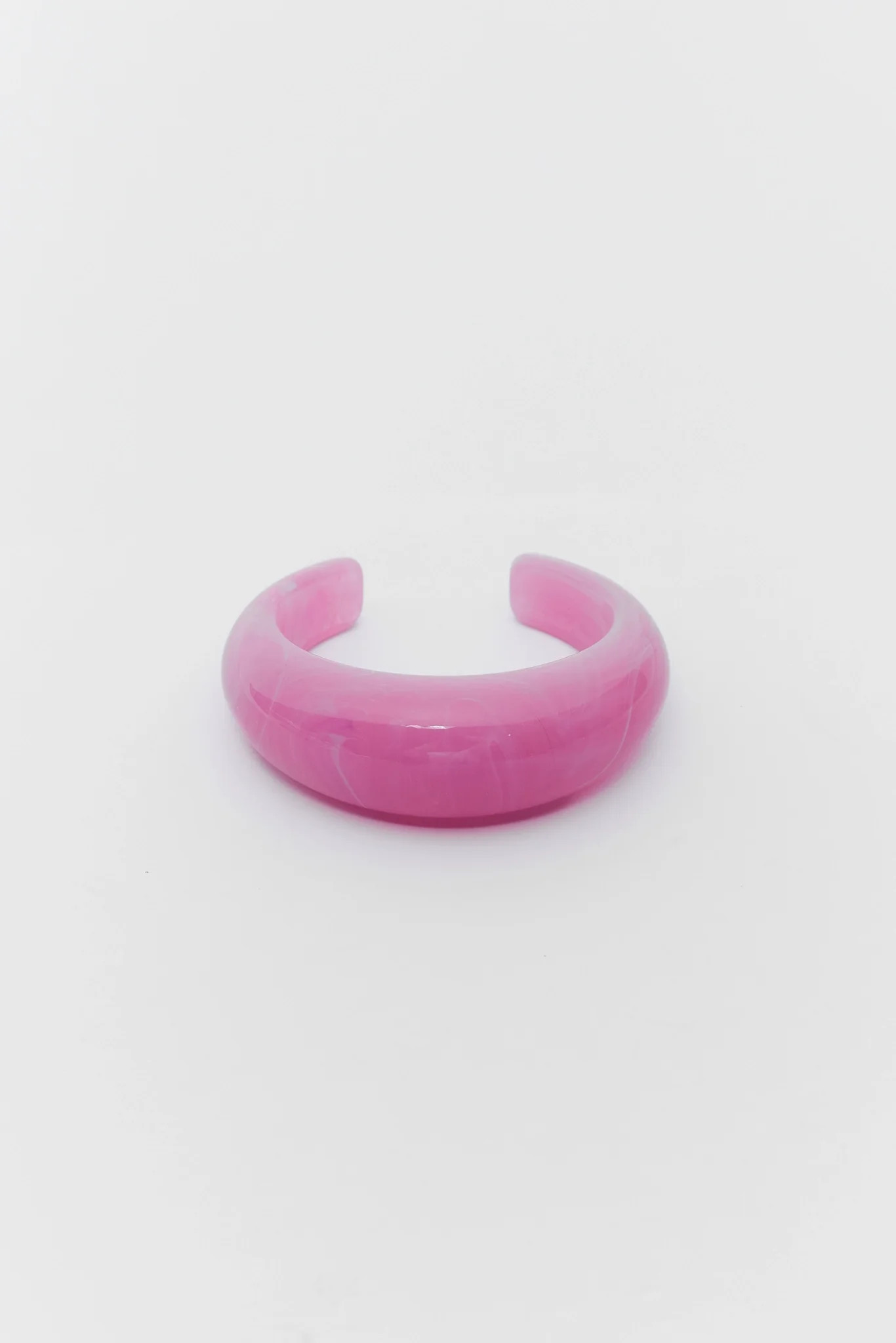 Pink Acrylic Cuff Bracelet | Avara