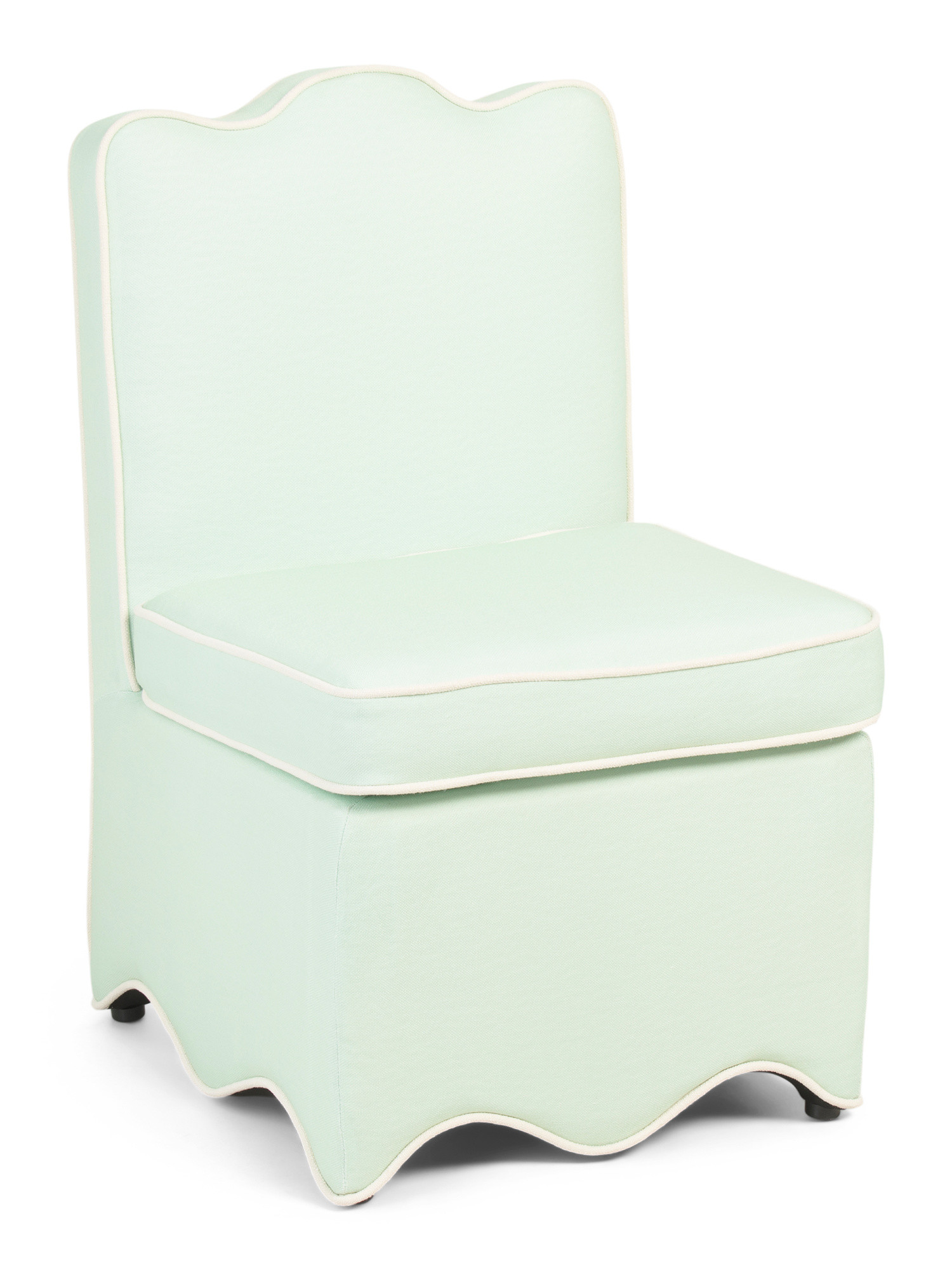 Scalloped Bottom Skirted Dining Chair | Kitchen & Dining Room | Marshalls | Marshalls