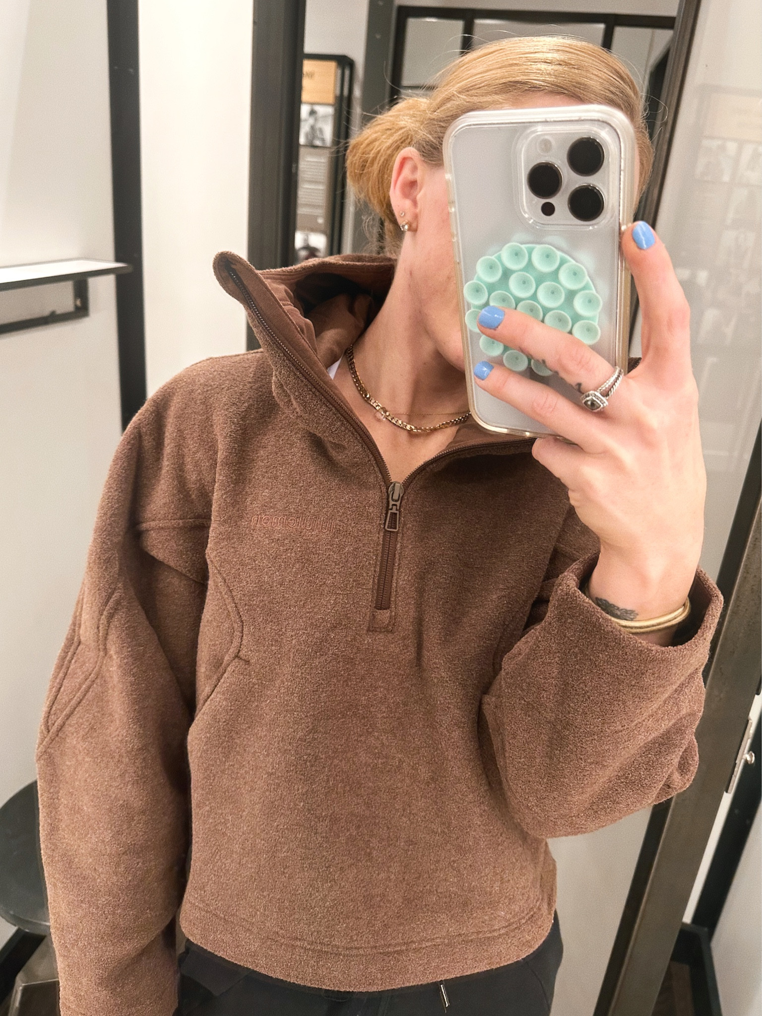 Lululemon Fleece Half-Zip Hoodie