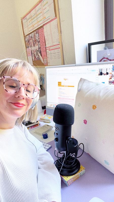 Bringing the podcasting magic home! 🎙️✨ Here's a sneak peek behind the scenes as I dive into the world of podcasting with my trusty Yeti Blue microphone. Let the conversations flow! 🎧 #PodcastLife #HomeStudioSetup #CreativeJourney

#LTKeurope #LTKstyletip #LTKworkwear