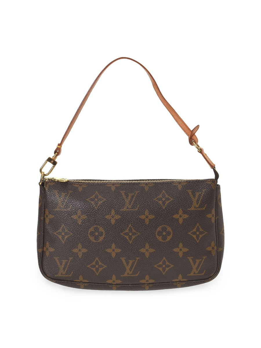 Louis Vuitton Women's Pochette Canvas Cosmetic Bag - Brown | Saks Fifth Avenue OFF 5TH