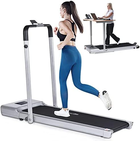 Foldable Treadmill for Home Use, Doufit TD-01 2 in 1 Under Desk Treadmill for Small Spaces, Indoor E | Amazon (US)