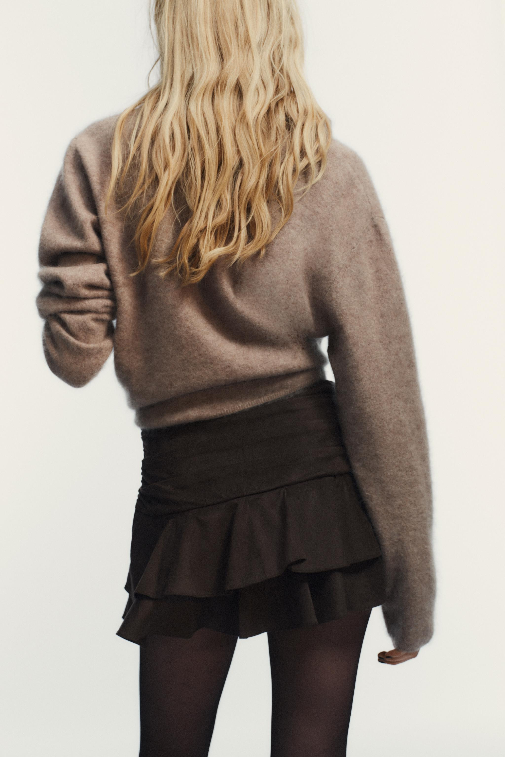 RUFFLED SKORT | Zara US