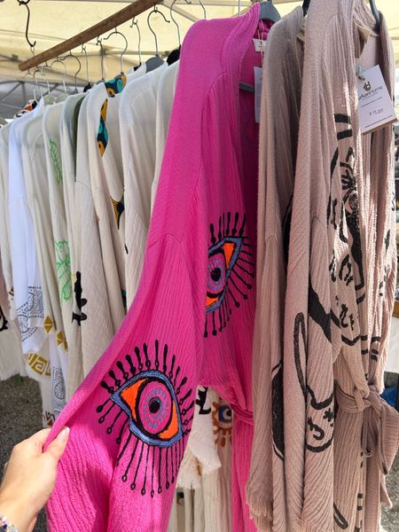 Loved this Turkish cotton evil eye robes! I got the off white one! 👁️ 