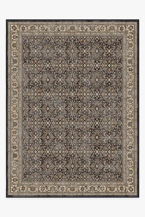 Alessia Dark Wood Rug | Ruggable