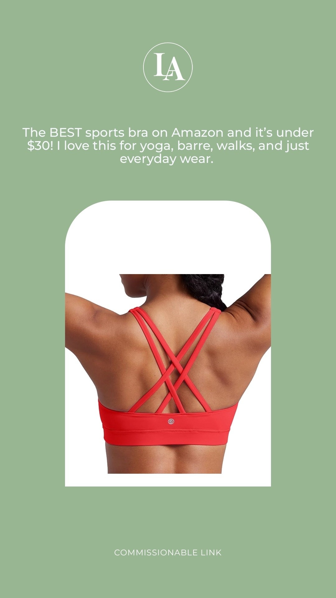 The best Amazon sports bra! 

#LTKMidsize #LTKActive