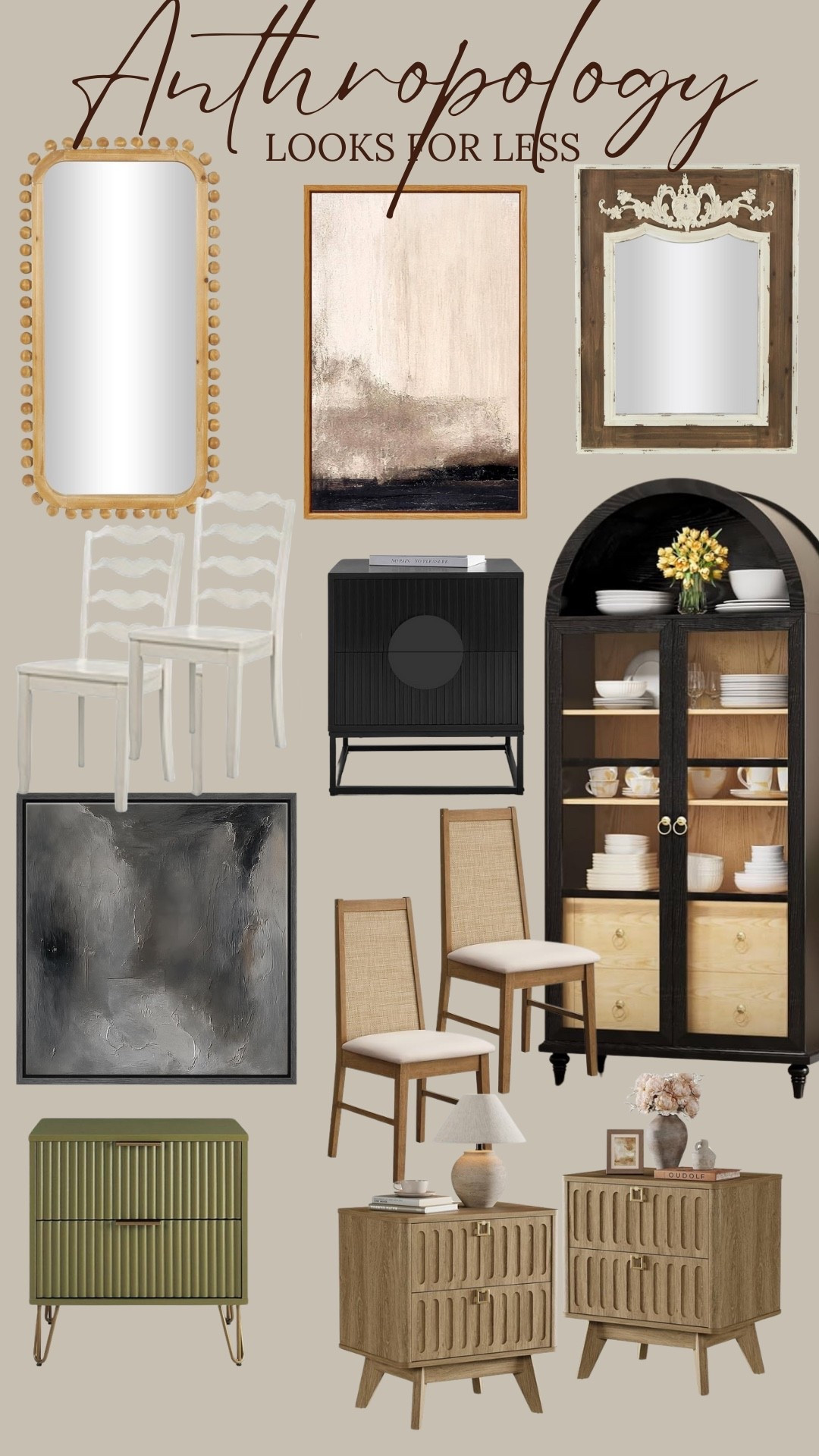 Anthropology looks on an Amazon budget  

#LTKFindsUnder100 #LTKHome #LTKSeasonal