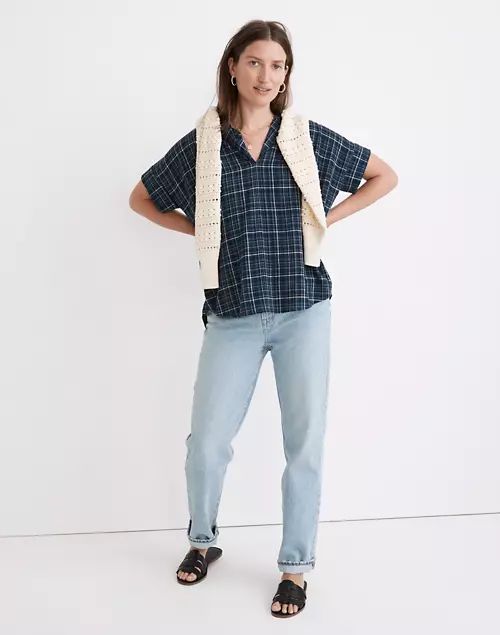 Swenson Popover Shirt in Morefield Plaid | Madewell