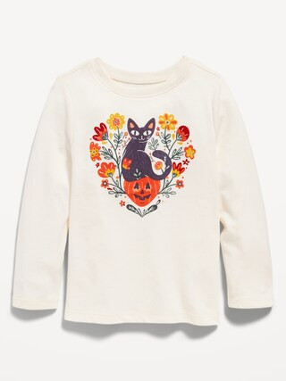 Unisex Long-Sleeve Halloween Graphic  T-Shirt for Toddler | Old Navy (US)