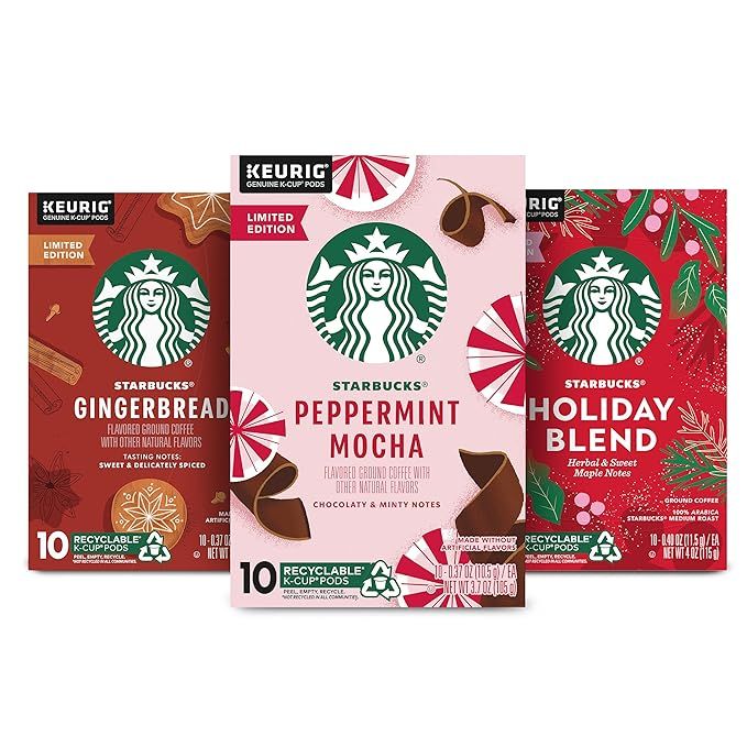 Starbucks® Holiday 10ct Kcup 3ct Case | Amazon (US)