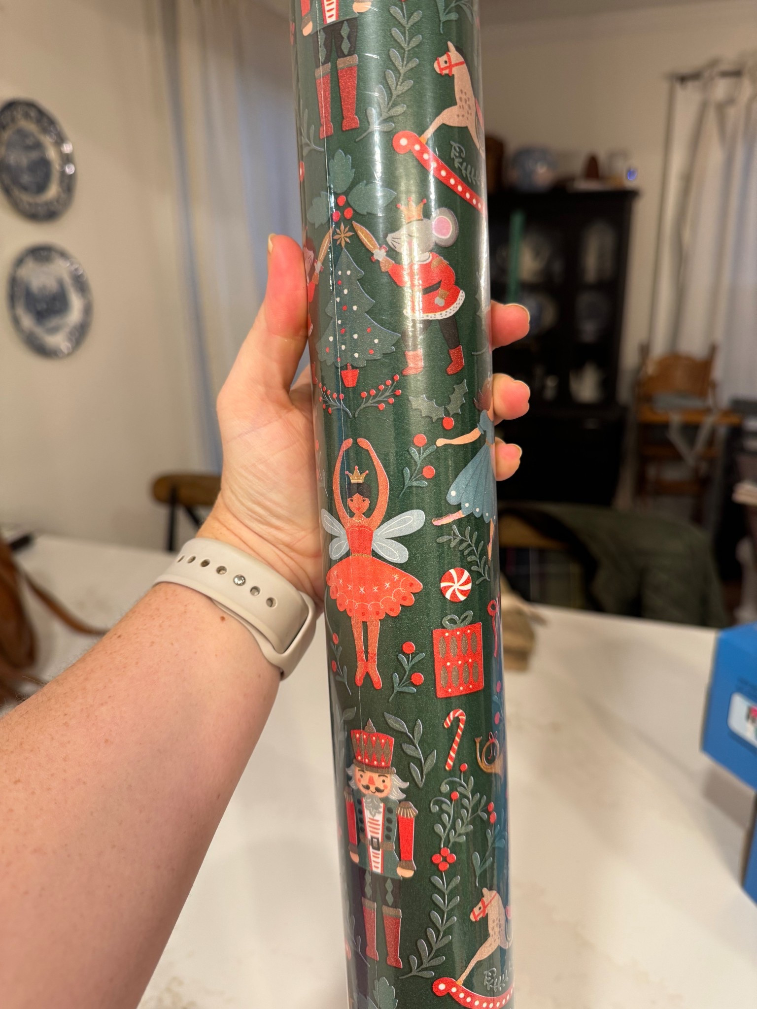 Nutcracker wrapping paper 