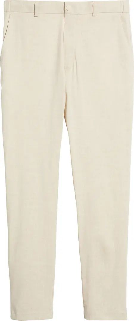 Slim Fit Stretch Linen Blend Chino Pants | Nordstrom