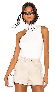 superdown Luz Knit Top in White from Revolve.com | Revolve Clothing (Global)