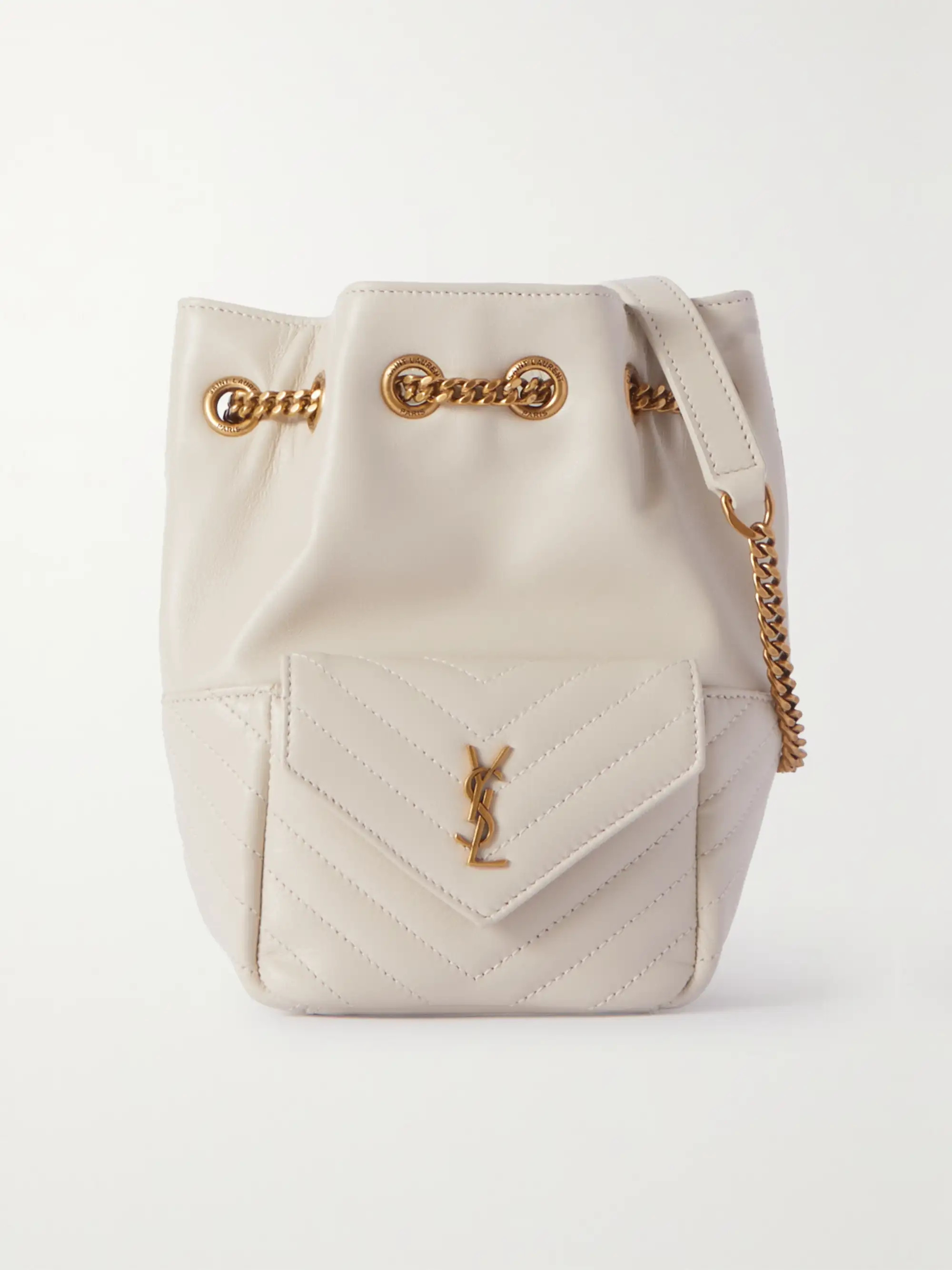 Nano quilted leather bucket bag | NET-A-PORTER (US)