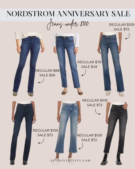 These are some of my favorite jeans from the Nordstrom Anniversary Sale, and they’re all under $100!

High waisted, denim, flare, bootcut

#LTKstyletip #LTKsalealert #LTKxNSale