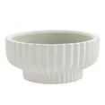 Better Homes & Gardens Pottery 12" Fischer Round Ceramic Planter, White | Walmart (US)