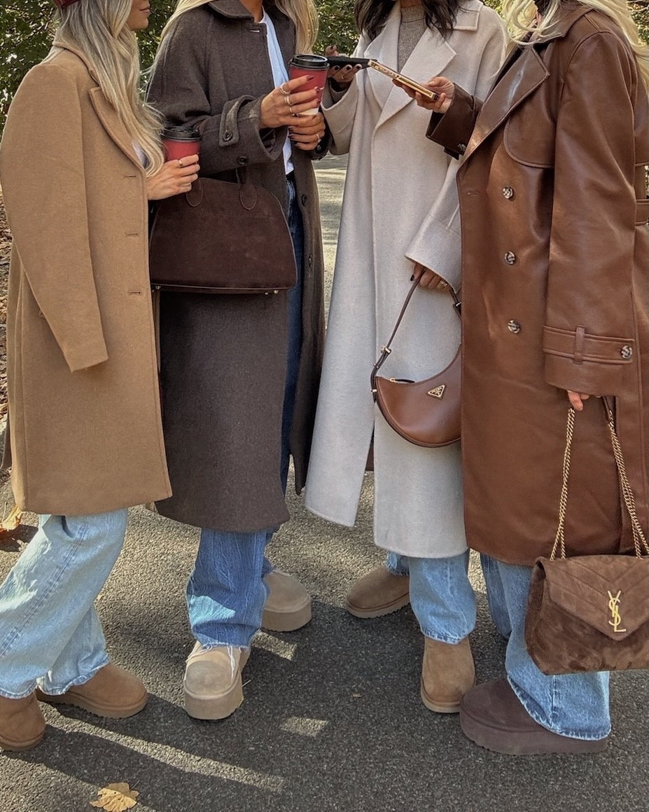 Fall NYC Outfit - wearing a small in top & coat (coat is sold out in this color, linking another color and linking similar), 25 in jeans (low stock, linking similar) , boots run tts! #kathleenpost #aritzia #fallfashion #fallinthecity #newyorkoutfit

#LTKSeasonal #LTKStyleTip