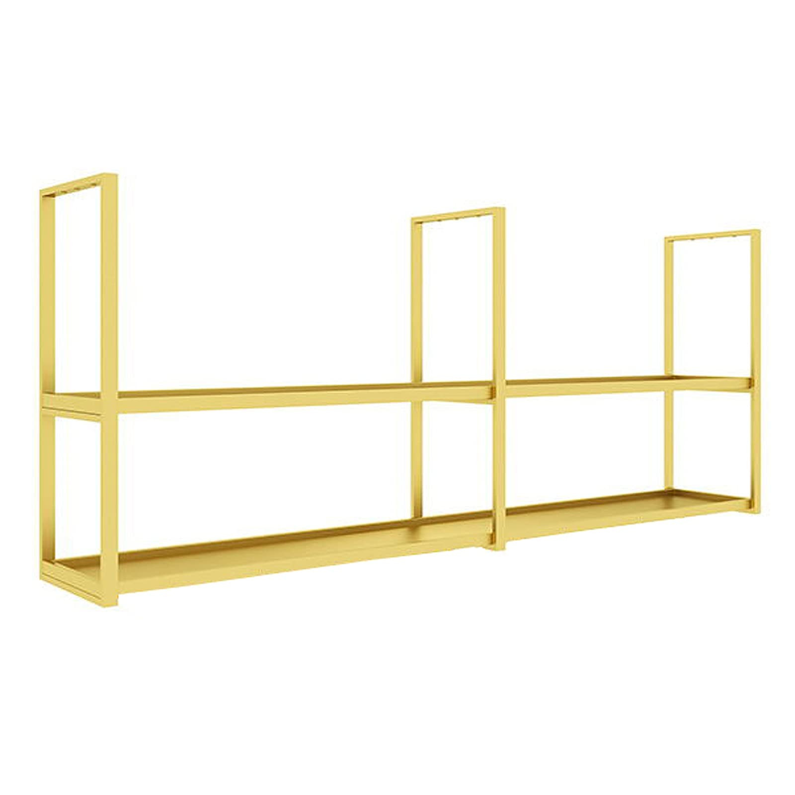 Nordic Style Ceiling Floating Shelves, Hanging Decoration Storage Rack, 2-Tier, Easy to Install, ... | Amazon (US)