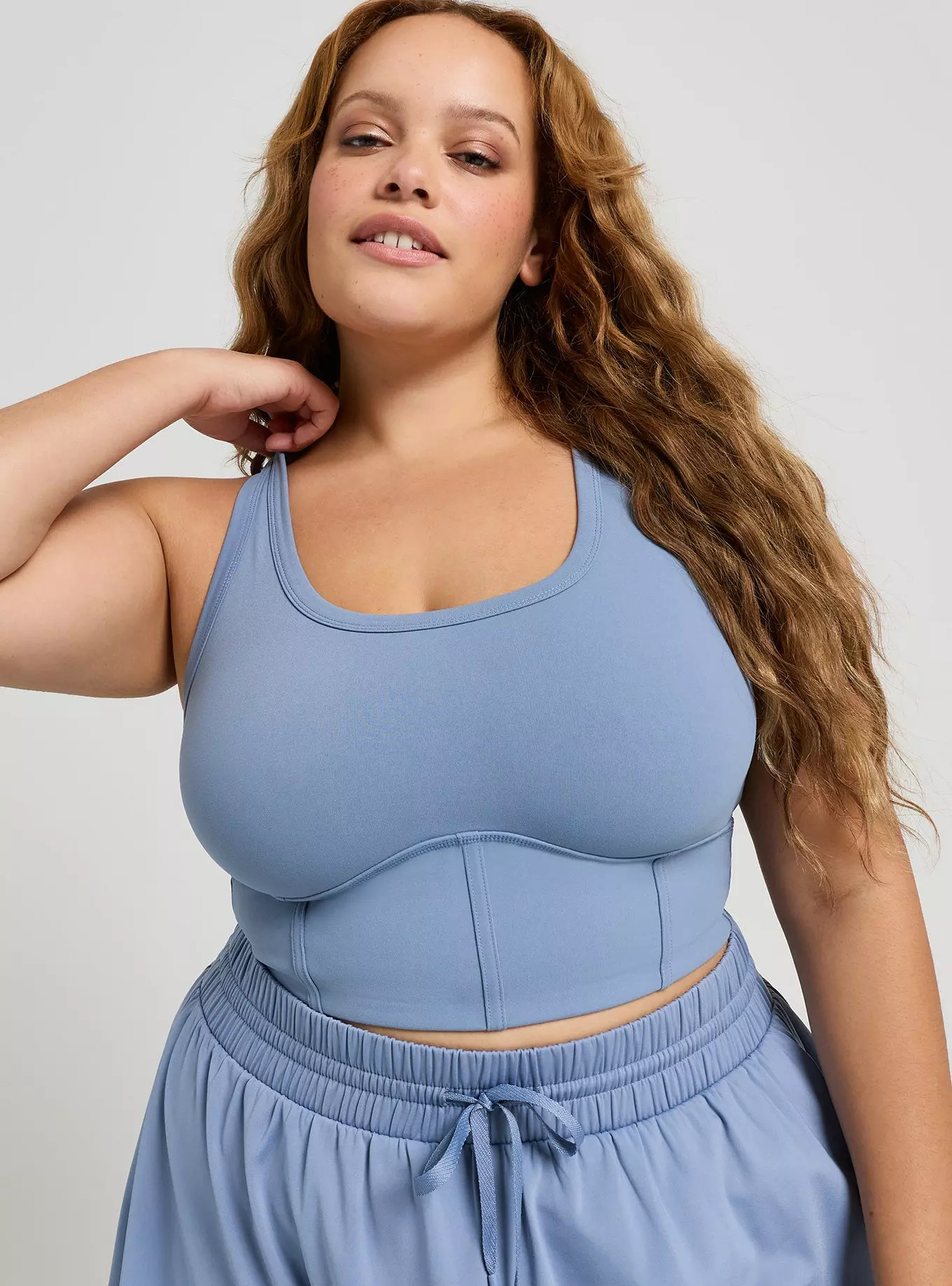 Corset Longline Active Sports Bra | Torrid (US & Canada)