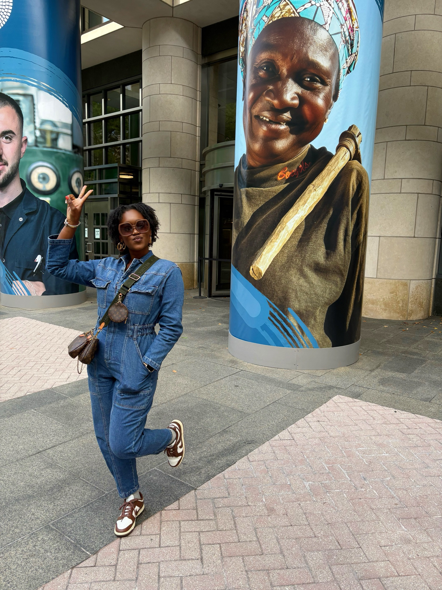 It’s been a minute but I’m back! 
Target Jumpsuit: Size 4 (it’s runs big) 
Nike dunks: TTS
